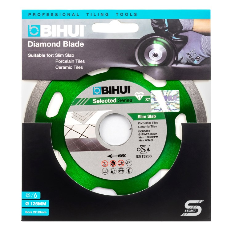 Алмазный диск BIHUI B-SLIM, 125мм, DCDS125